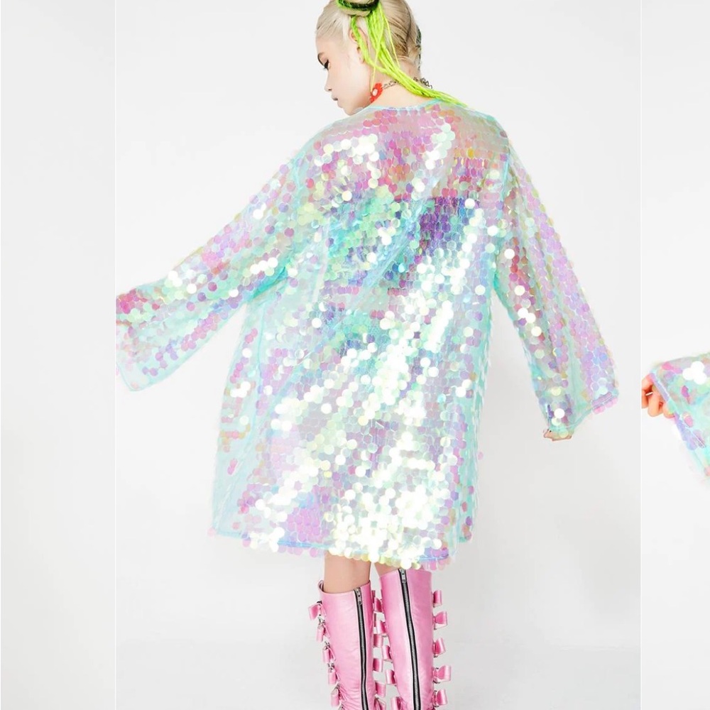 Sequin Rave Kimono